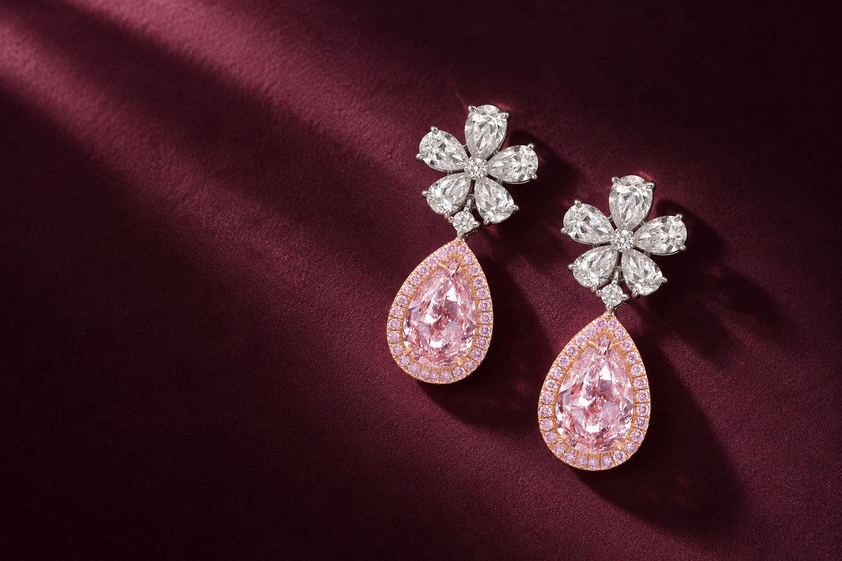 Pink & Purple Diamonds