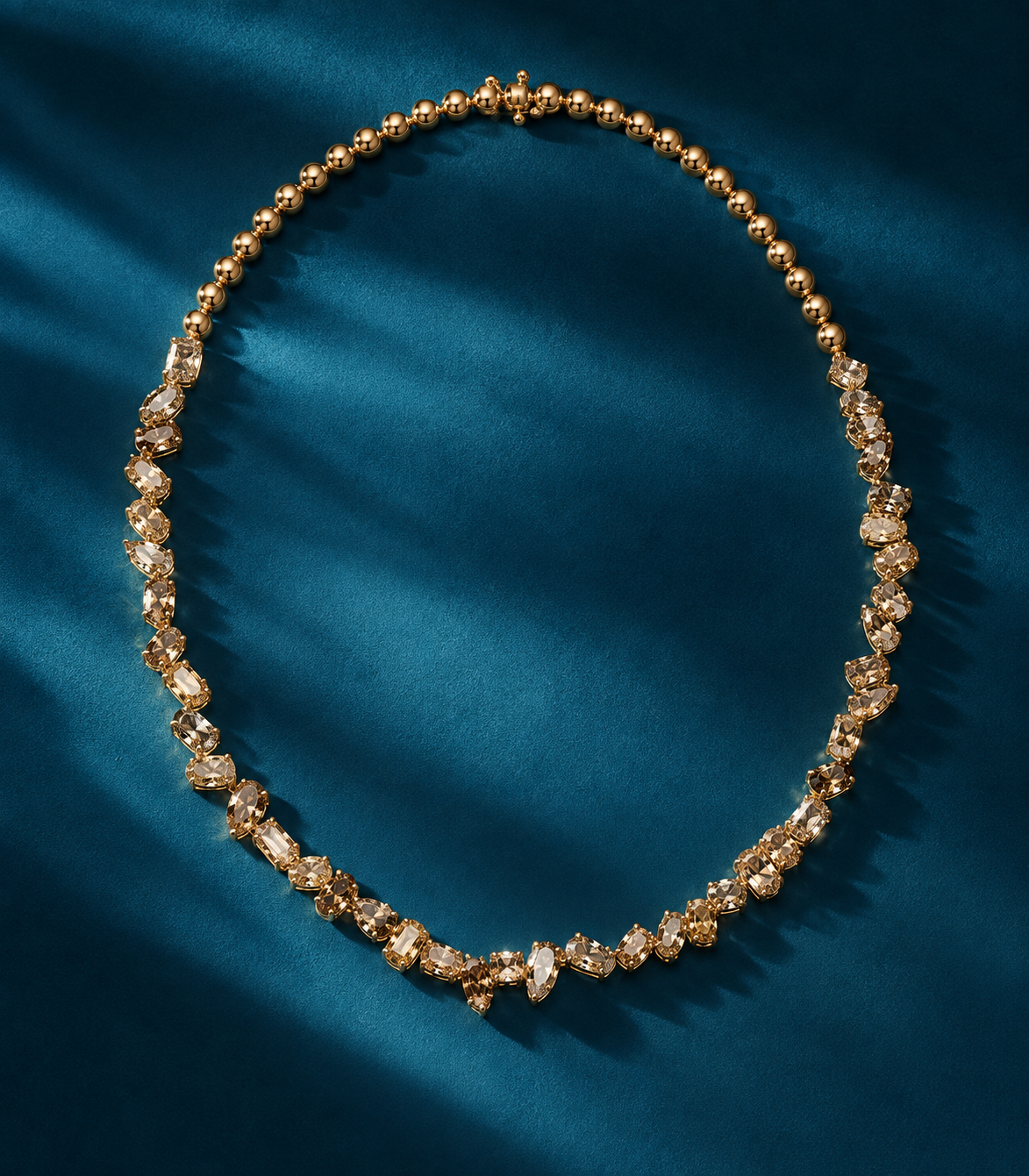 Orange & Brown Diamonds