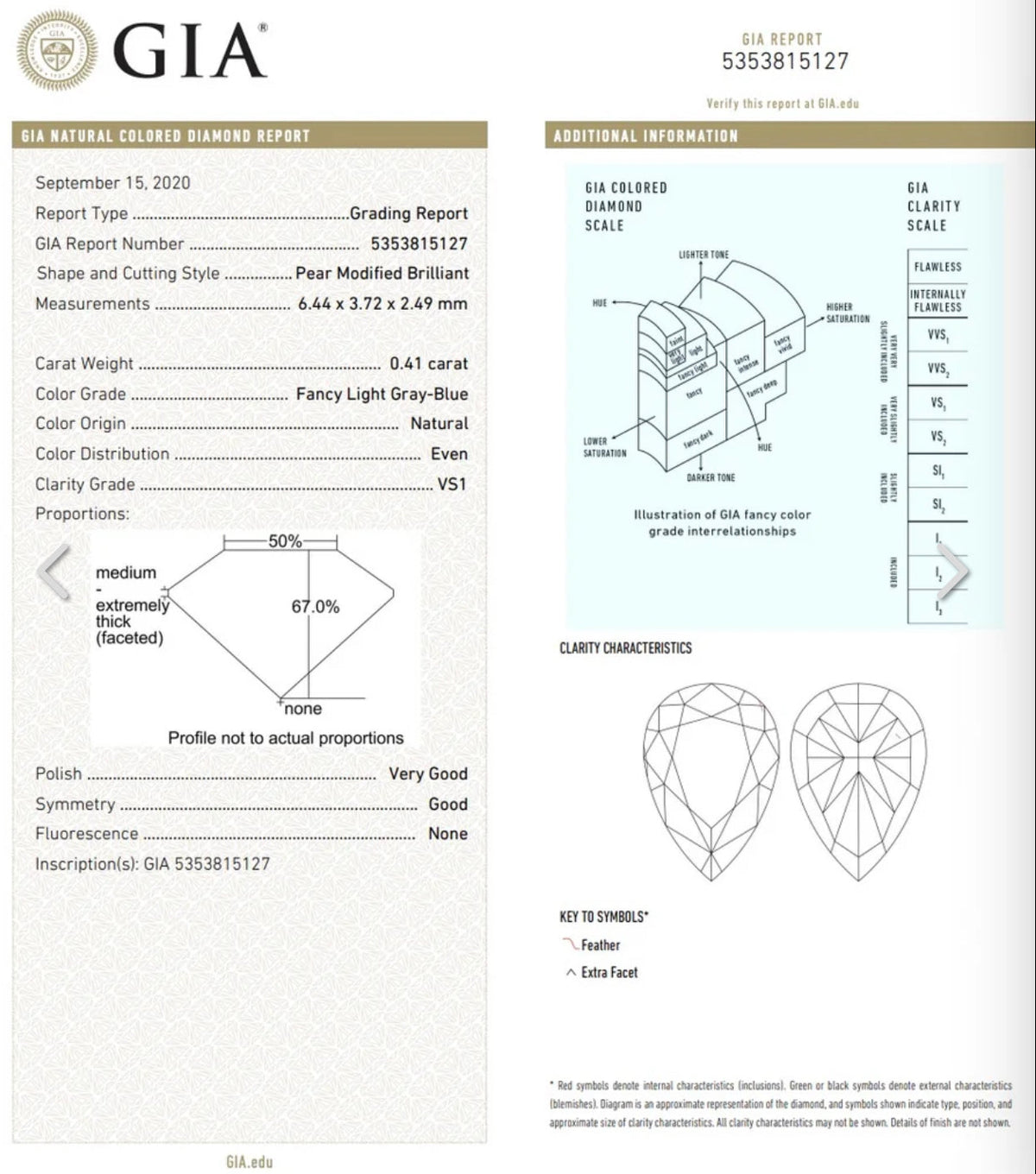 2.22ct Fancy Deep Brown-Pink Pear Diamond VS2 GIA Ring with Blue Diamond Sides