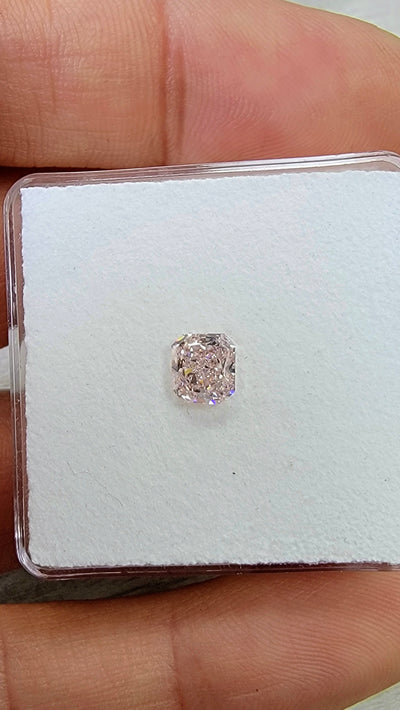 1.02ct Fancy Pink Radiant VS2 GIA