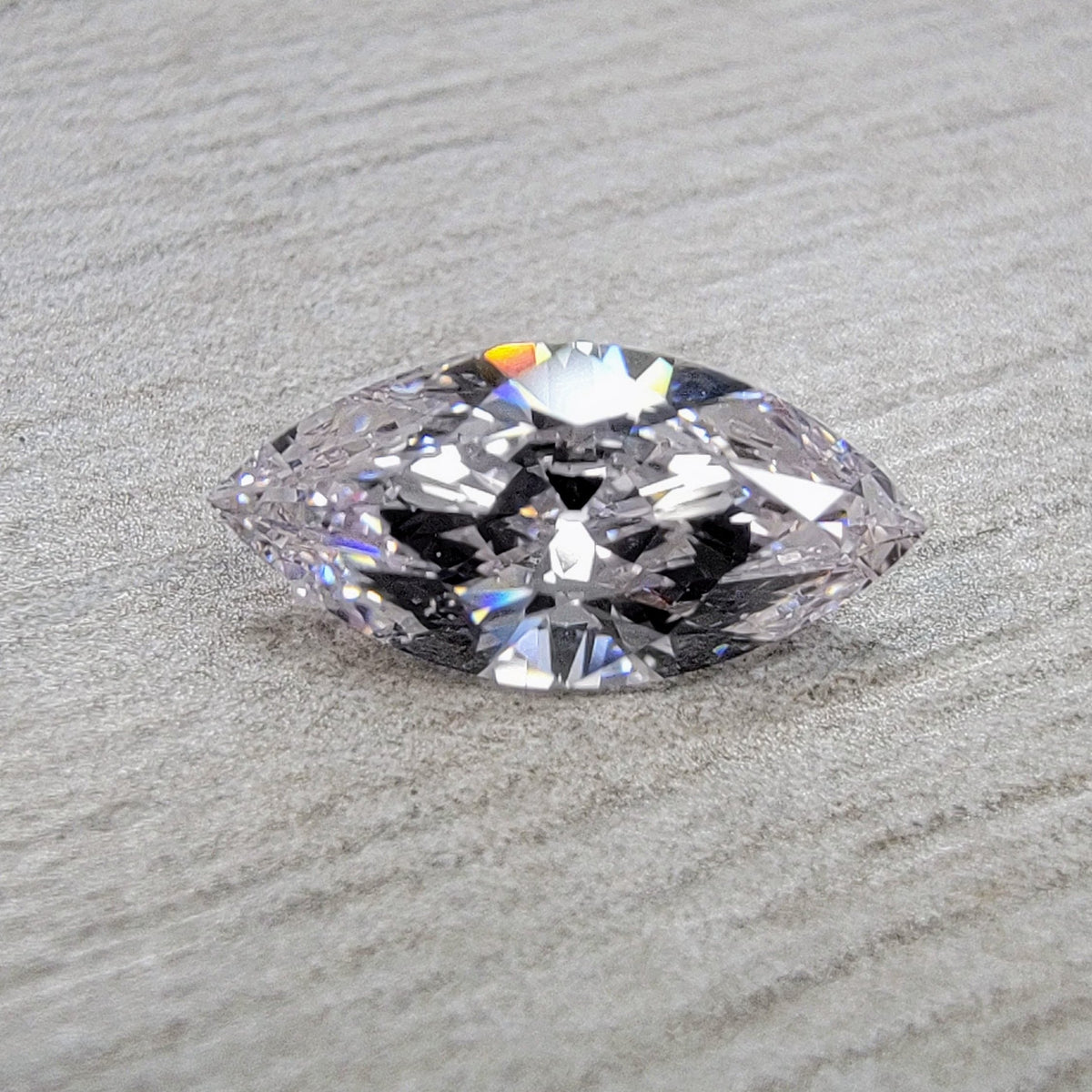 0.59 Faint Pink Marquise Diamond GIA