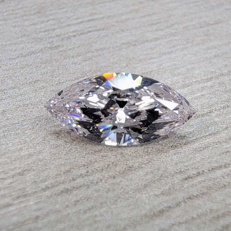 0.59 Faint Pink Marquise Diamond GIA