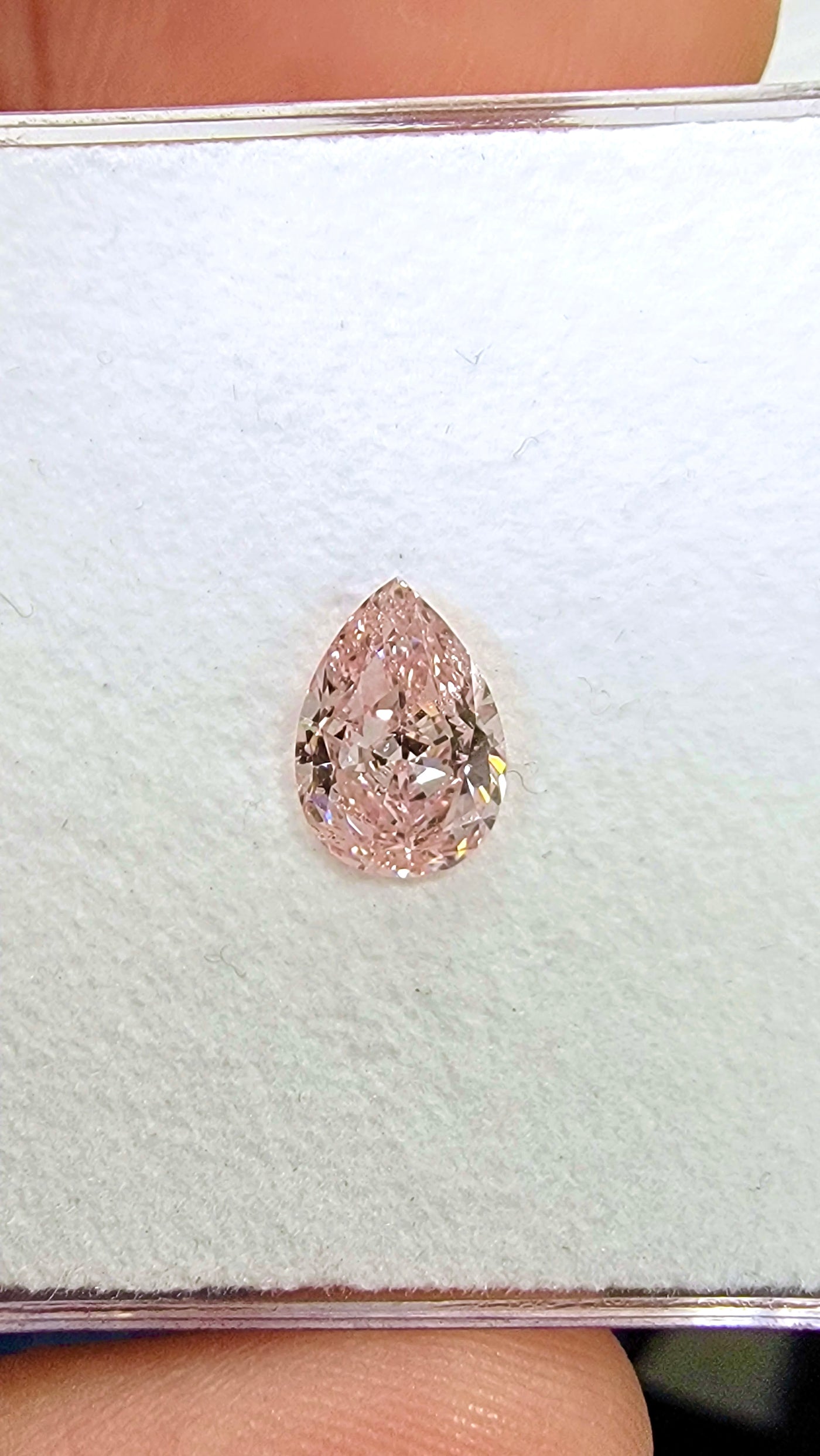 1.02ct Fancy Pink Pear SI2 GIA