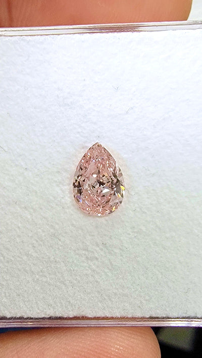 1.02ct Fancy Pink Pear SI2 GIA