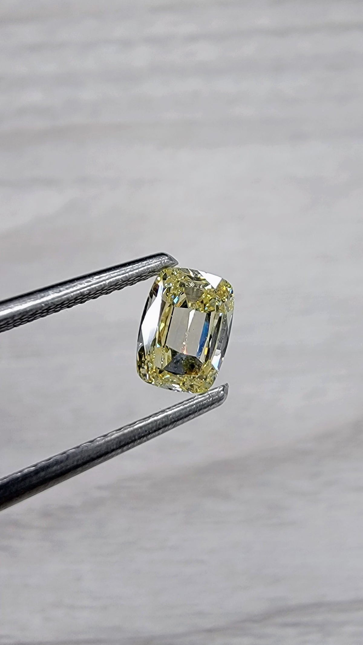 1.00ct Elongated Step Cut Cushion Diamond SI1 GIA