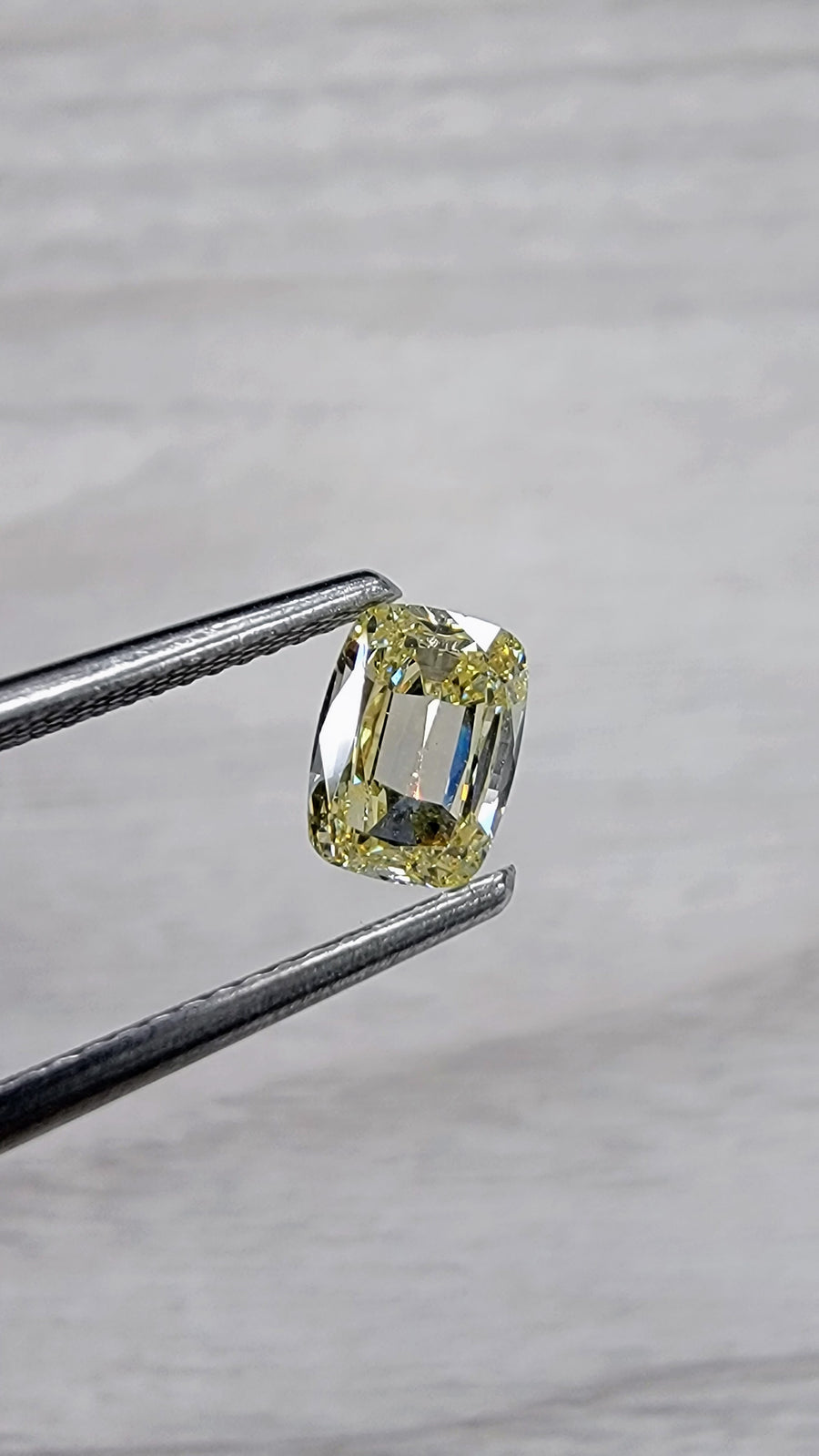 1.00ct Elongated Step Cut Cushion Diamond SI1 GIA