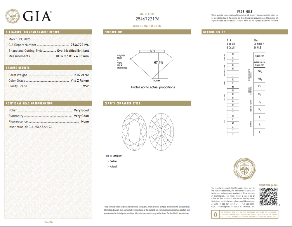 2.02ct Light Yellow Oval Diamond Ring VS2 GIA