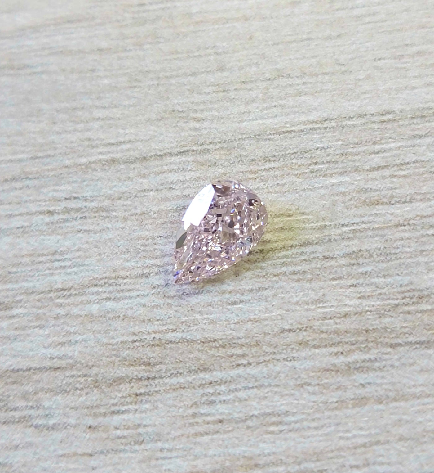 1.03ct Fancy Light Pink Pear SI1 GIA