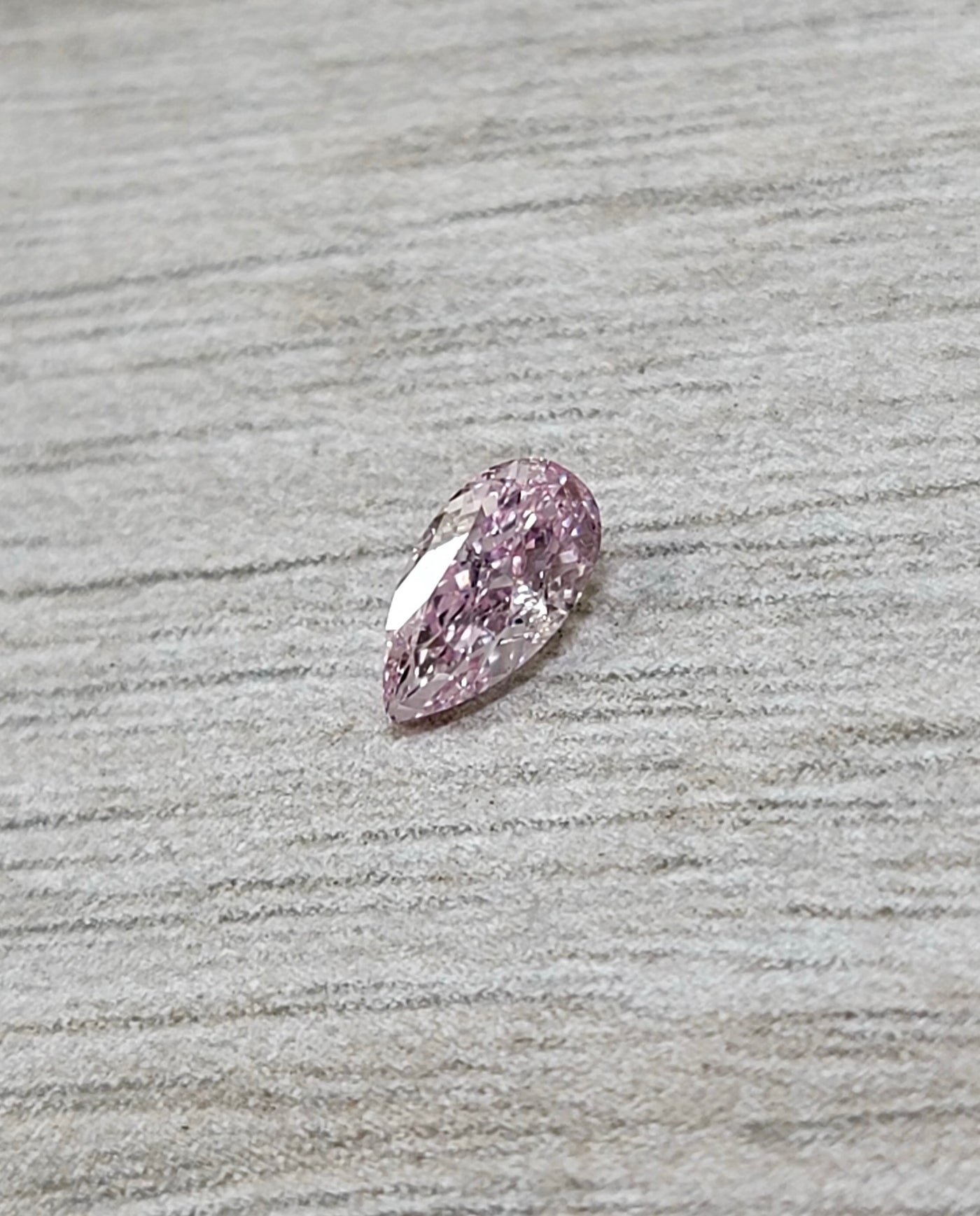 Pink Diamond Pear Shape