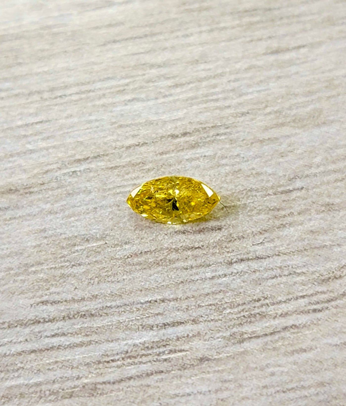 Yellow Diamond Marquise