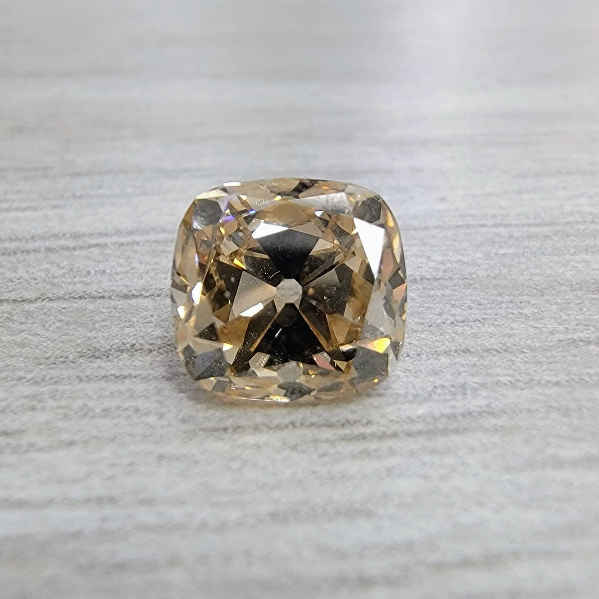 2.04ct Fancy Brown Old Mine Square Cushion Diamond