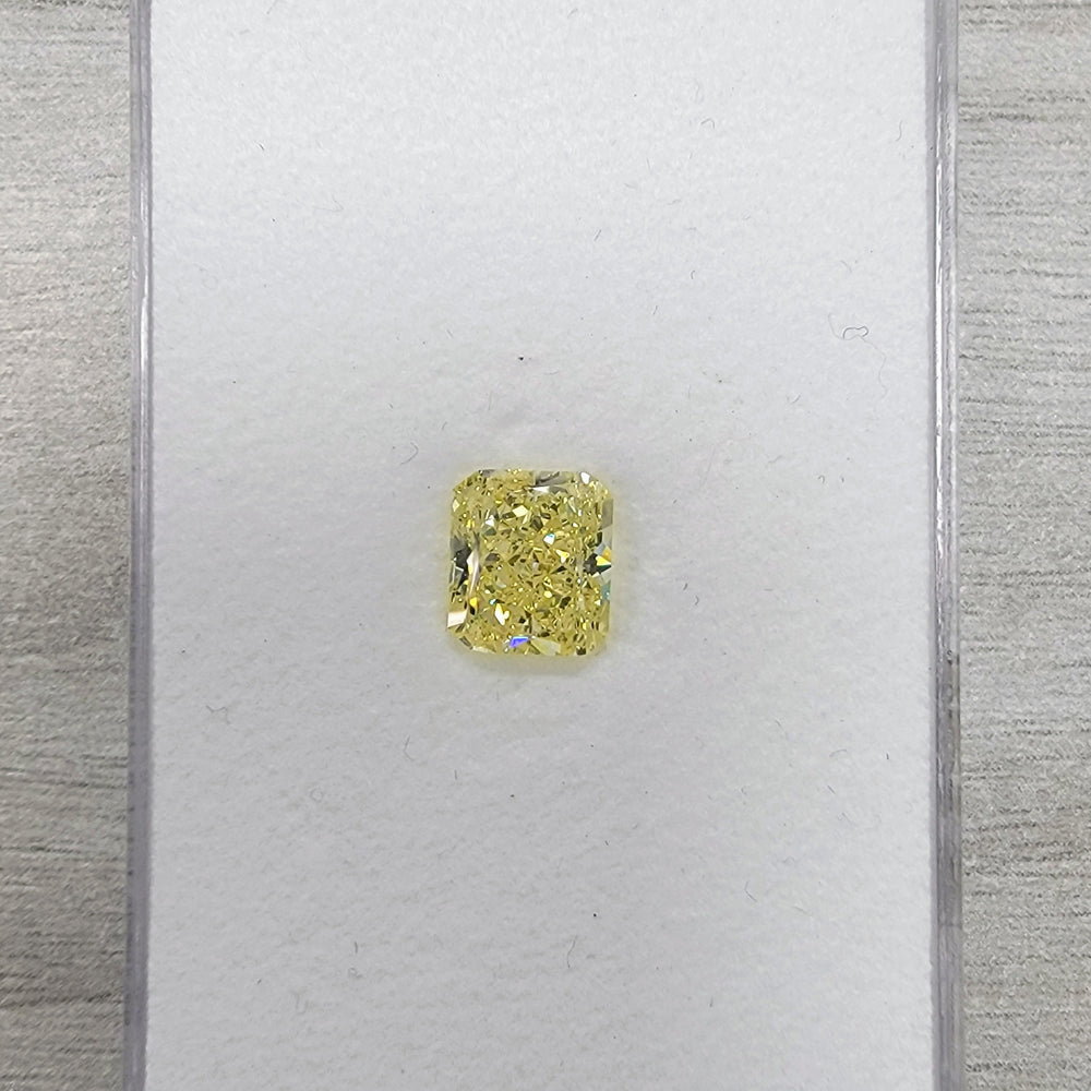 2.50ct Fancy Intense Radiant Diamond VS2 GIA