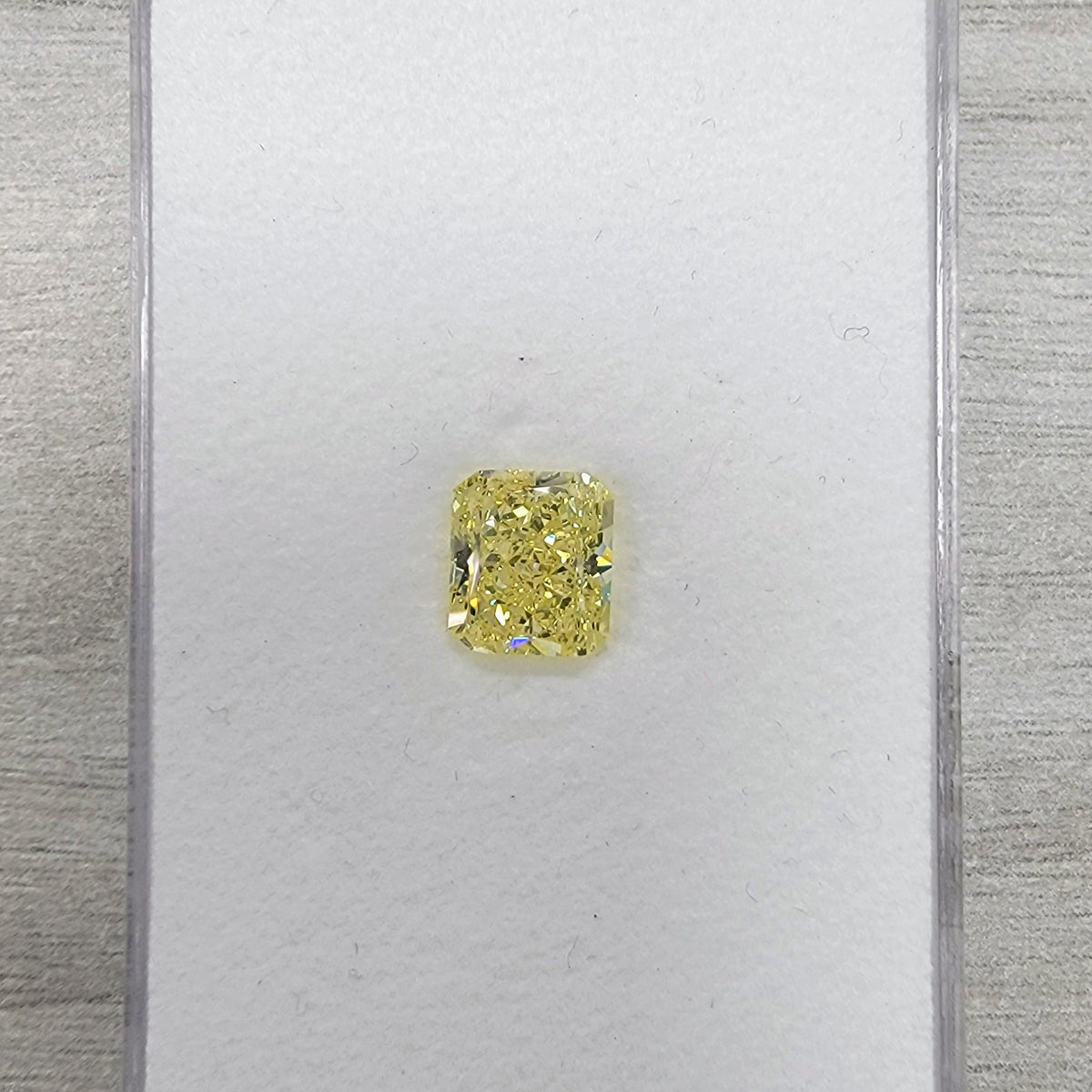 2.50ct Fancy Intense Radiant Diamond VS2 GIA