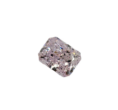 0.50ct Radiant Fancy Light Pinkish Purple SI1 GIA - Namdar Diamonds