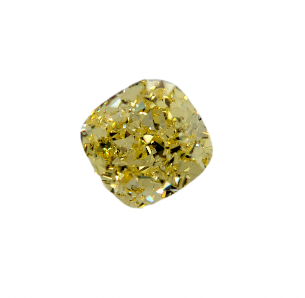 2.01ct Fancy Intense Yellow VVS2 GIA - Namdar Diamonds
