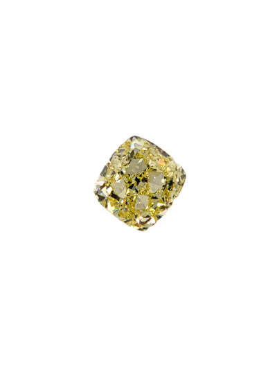 1.16ct Fancy Yellow Cushion IF GIA - Namdar Diamonds