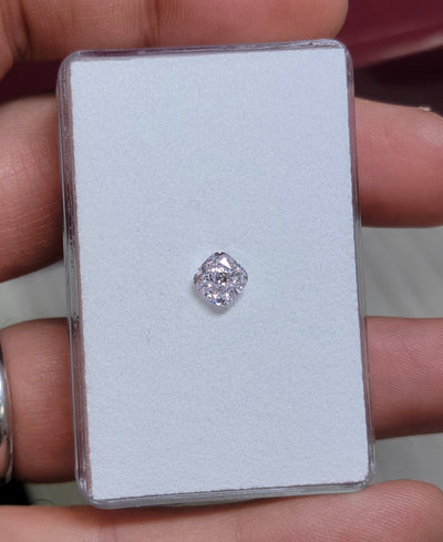 1.08ct Light Pink Cushion VS1 GIA