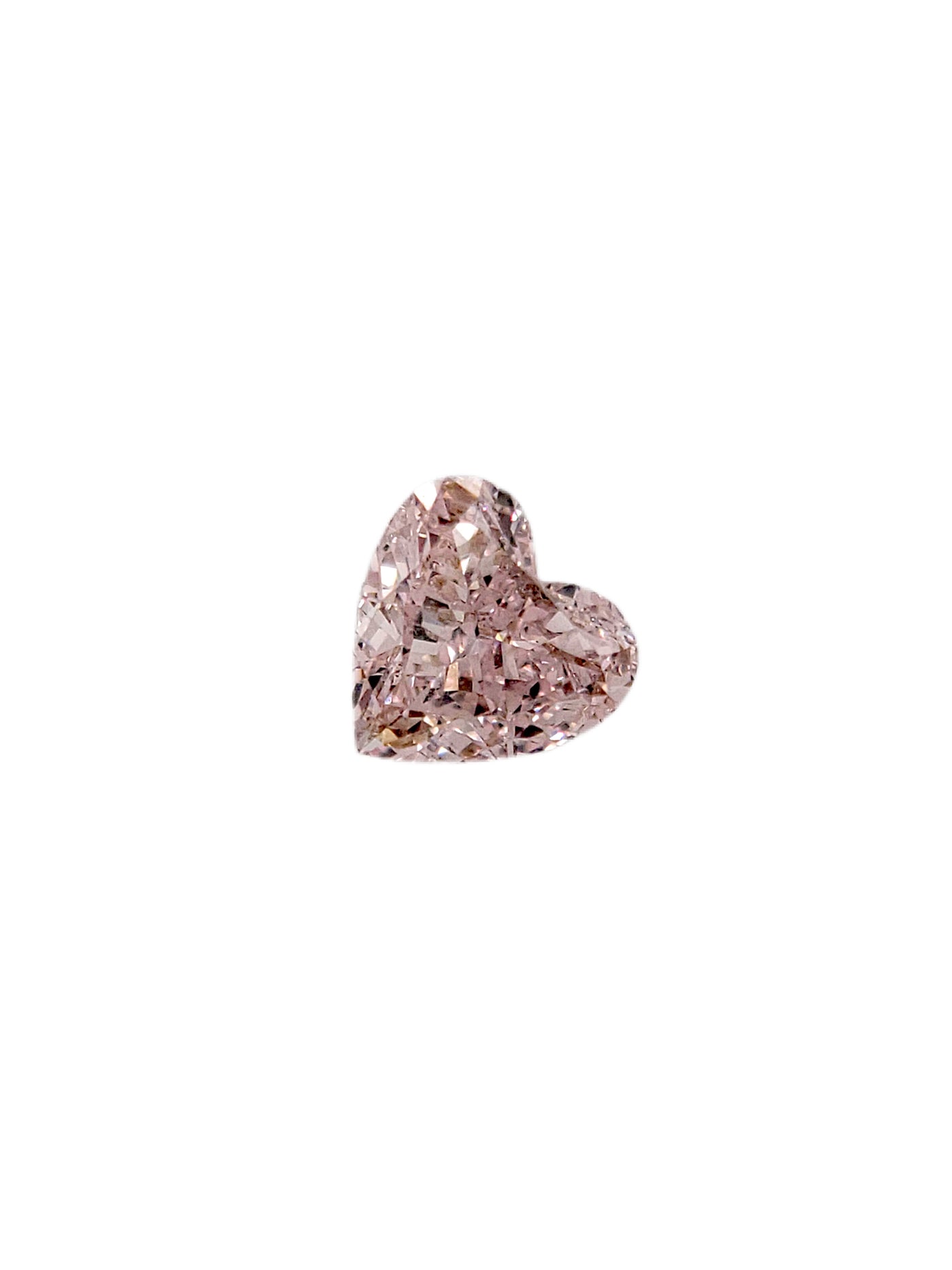 0.50ct Fancy Light Pink Heart GIA - Namdar Diamonds