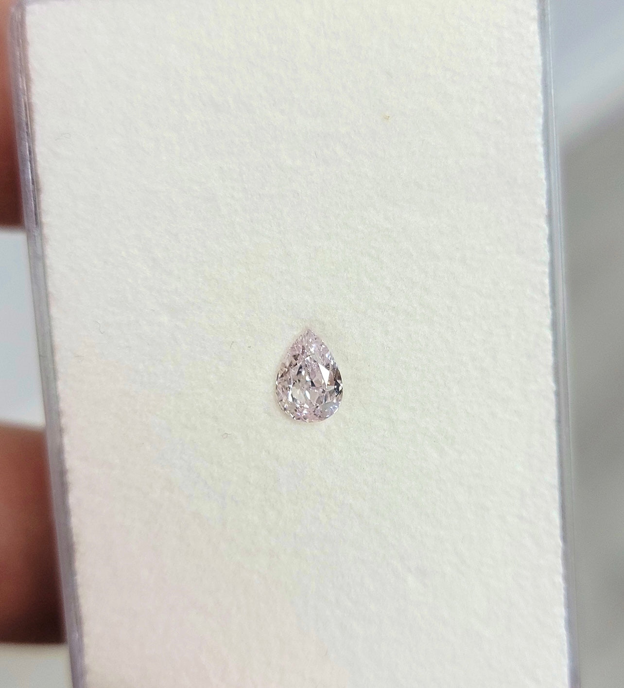 Fancy Pink Diamond Pear Shape