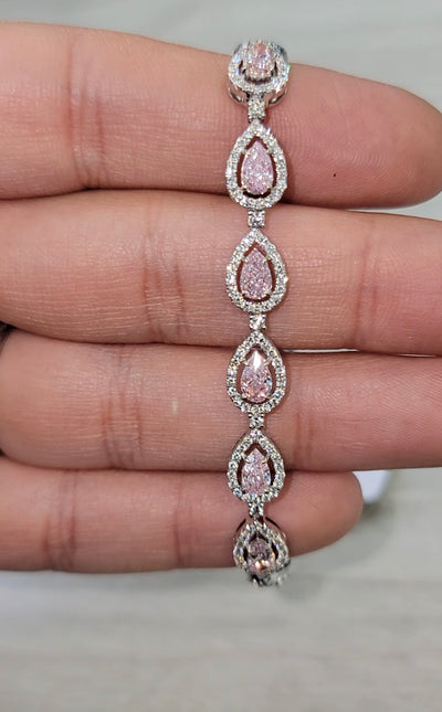 Bailey Banks & Biddle Art Deco Diamond Platinum Link Bracelet | Wilson's  Estate Jewelry