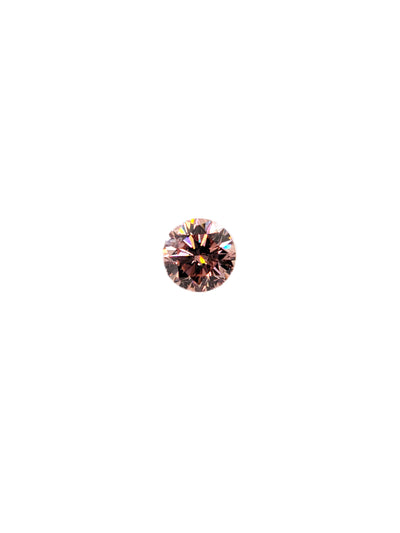 0.35ct Fancy Orangy Pink Round SI2 GIA - Namdar Diamonds